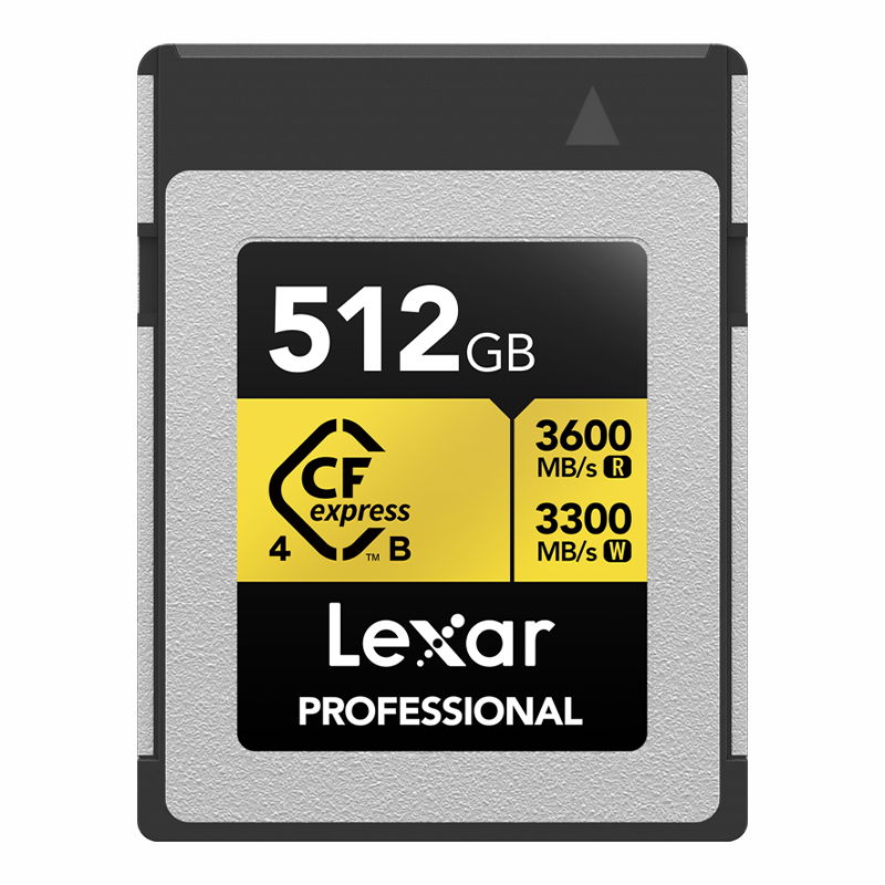 Lexar CFexpress 4.0 Pro Gold R3600/W3300 512GB