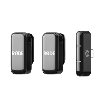 RØDE Wireless Micro (USB-C, Black) Ultra-Compact Wireless Mic System