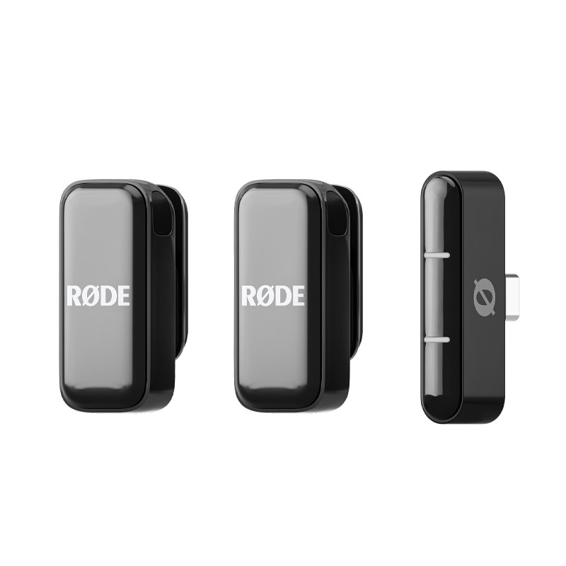 RØDE Wireless Micro (USB-C, Black) Ultra-Compact Wireless Mic System