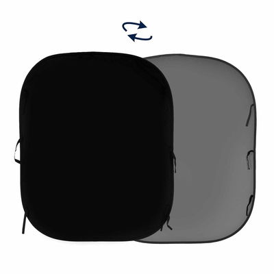 Lastolite Fotobakgrund 1,8x1,5 Svart/Grå (LA-56GB)