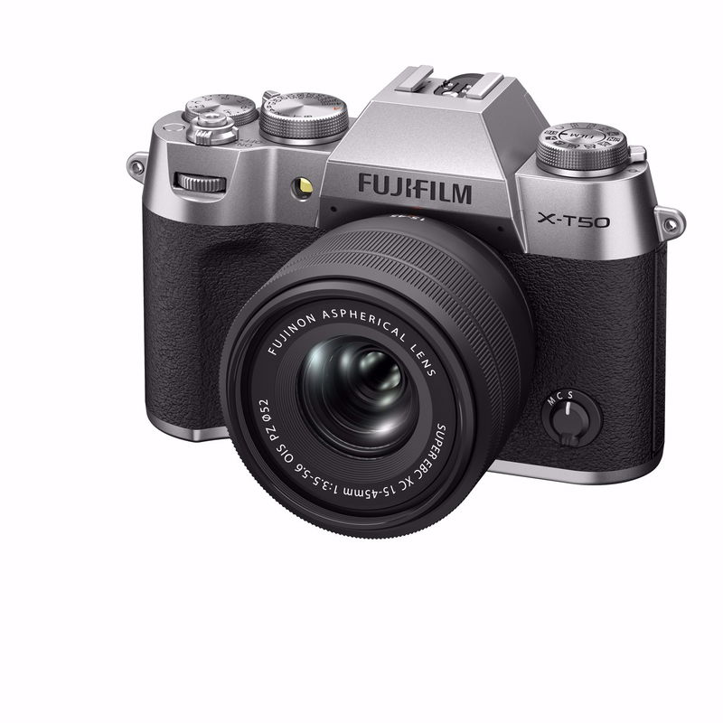 Fujifilm X-T50 Kamerahus + XC 15-45/3,5-5,6 Silver