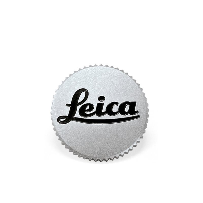 Leica Soft Release Button "LEICA", 8mm, chrome (14016)