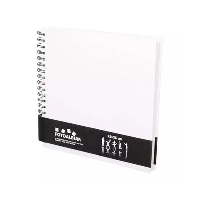 Estancia Kvadratiskt Spiralalbum 25X25cm Vit 40 Sidor