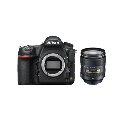 Nikon D850 + 24-120 4G ED VR Kit Svart