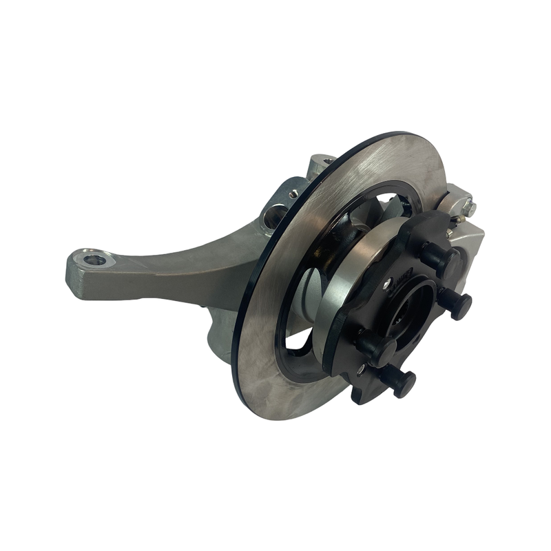 Komplett navholder bak venstre side til mopedbil Chatenet med Kailing bremsesystem