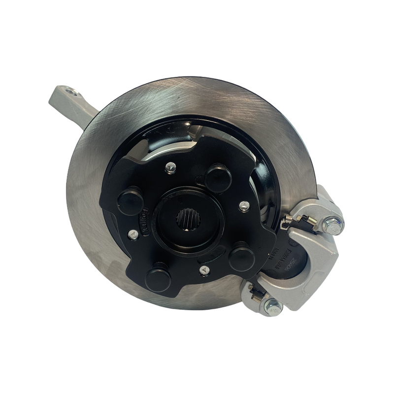 Komplett navholder bak venstre side til mopedbil Chatenet med Kailing bremsesystem