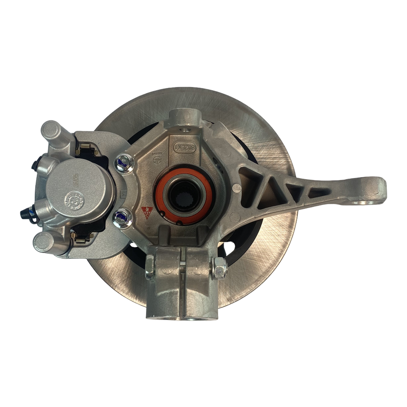 Komplett navholder bak venstre side til mopedbil Chatenet med Kailing bremsesystem