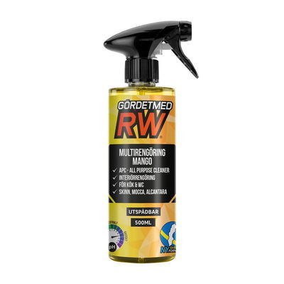 Multi-rengjøring RW 500 ml (Ulike dufter) (Gör det med RW) Multi-rengjøring RW 500 ml (Ulike dufter) (Gör det med RW)