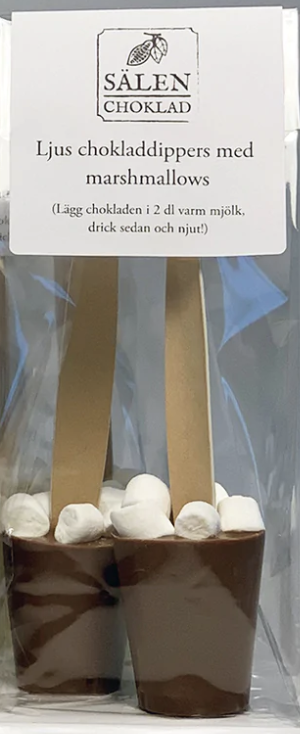 Chokladdippers med marshmallows- Lyxigt gott med varm mjölk!