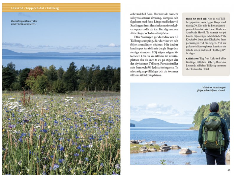 Vandra kring Siljan (Årets bästa guidebok!)