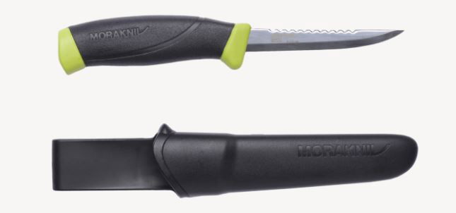 Set med två fiskeknivar från Morakniv inklusive personlig lasergravyr!