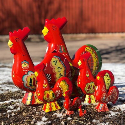 Dalatupp 5 cm - Fem olika färger