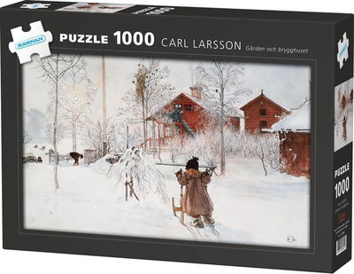 Pussel 1000 bitar - Brygghuset vid Carl Larsson gården 