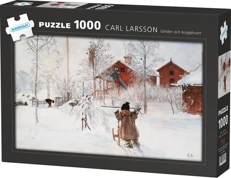 Pussel 1000 bitar - Brygghuset vid Carl Larsson gården 