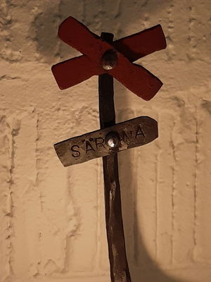 Ljusskål med ledkryss (välj till egen skylt med text)