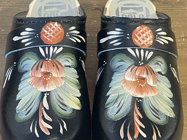 Träskor - Dalarna "Kurbits"