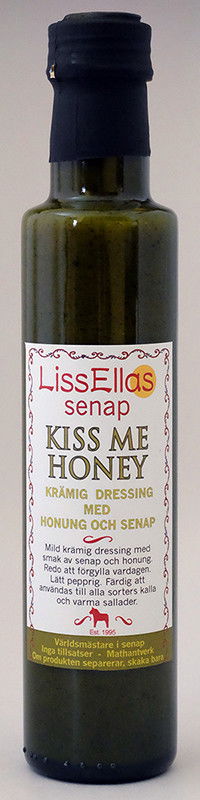Kiss Me Honey - Dressing mit Honig und Senf 225ml