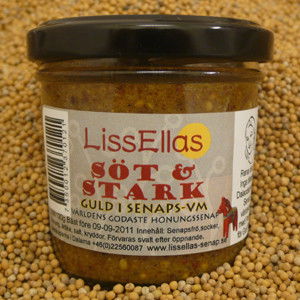 LissEllas senap Söt & Stark 150 gram