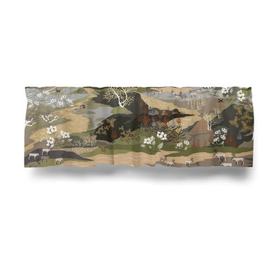 Gardinkappa på metervara - Fjällvandring