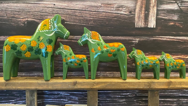 Dalahäst - Sälenhästen "Hjortron" (Numrerad upplaga)