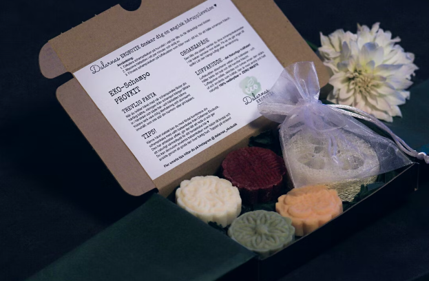 4 st Schampokakor Provkit - Dalarnas Ekobutik