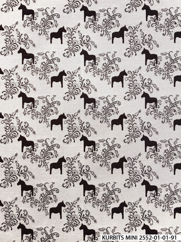 Tyg metervara - Kurbits Mini jacquardväv