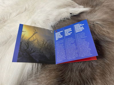 Sittunderlag i renskinn från Idre Sameby 