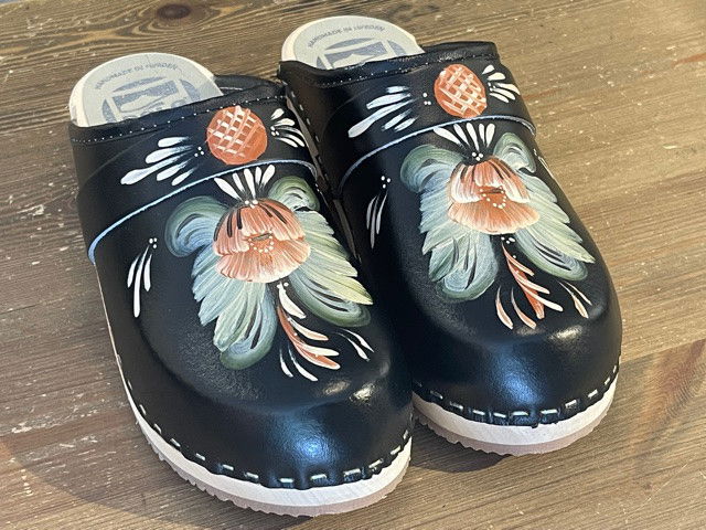 Träskor - Dalarna "Kurbits"