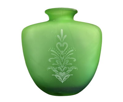 Vas i frostat glas 16,5 cm - Dalahästar & Kurbits