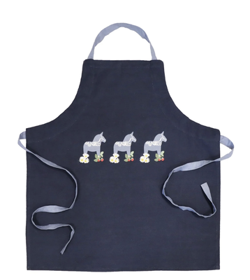 Förkläde - Dalahästar "Orsa"