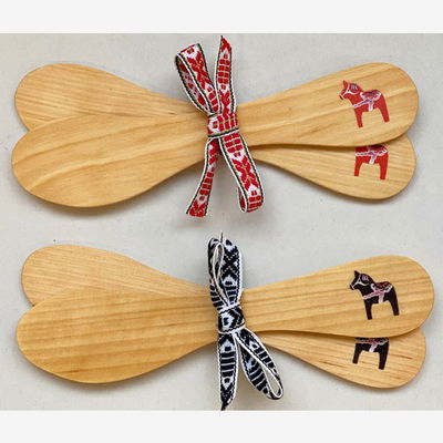 2-Pack Smörknivar - Dalahäst 