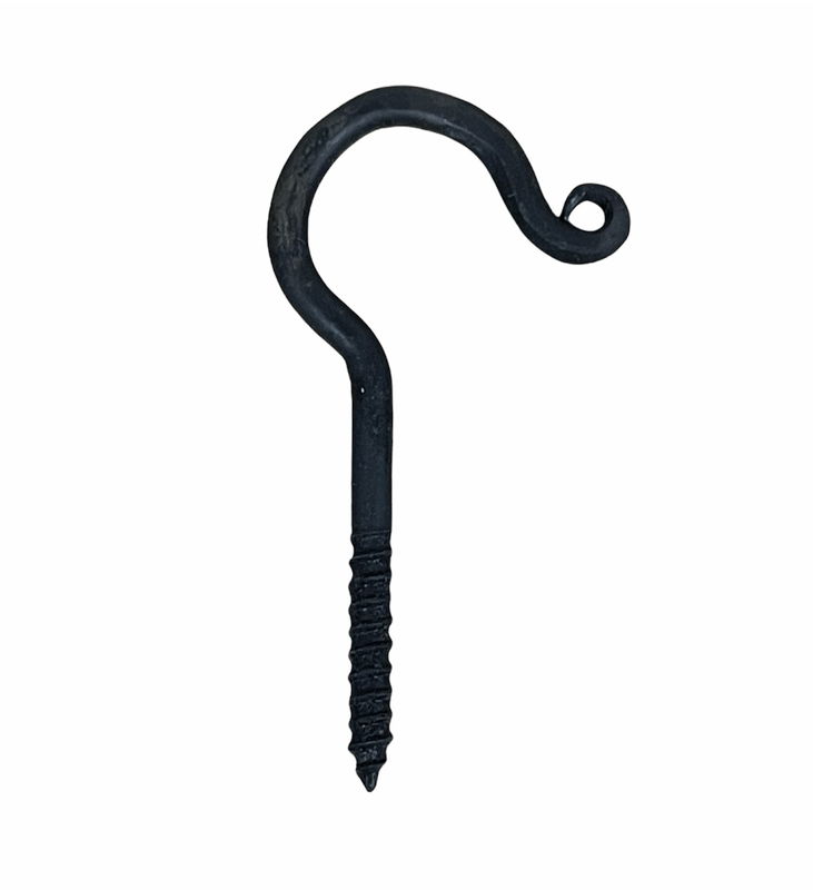 Skruvkrok i smide - Välj mellan två olika storlekar