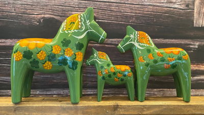 Dalahäst - Sälenhästen "Hjortron" (Numrerad upplaga)