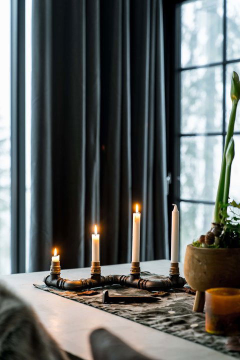 Candlestick advent Oxberg steel