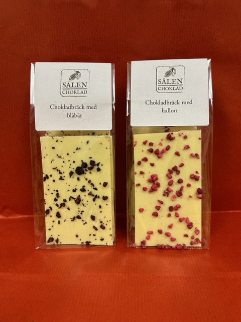 Chokladbräck flera olika choklad och smaker