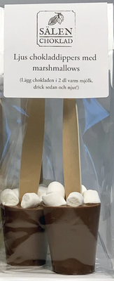 Chokladdippers med marshmallows- Lyxigt gott med varm mjölk!
