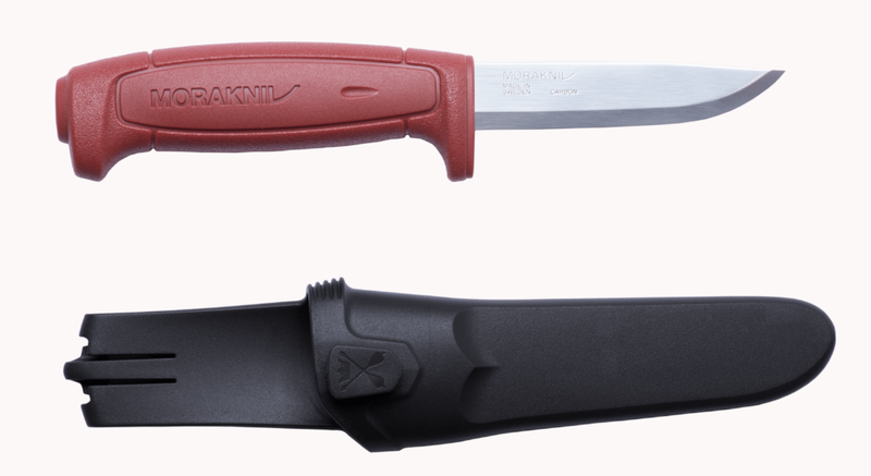 Morakniv - Basic 511 Röd (Kolstål)