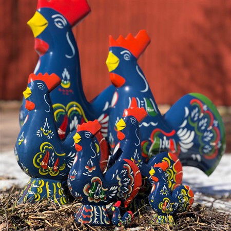 Dalatupp 5 cm - Fem olika färger