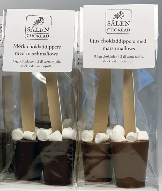 Chokladdippers med marshmallows- Lyxigt gott med varm mjölk!