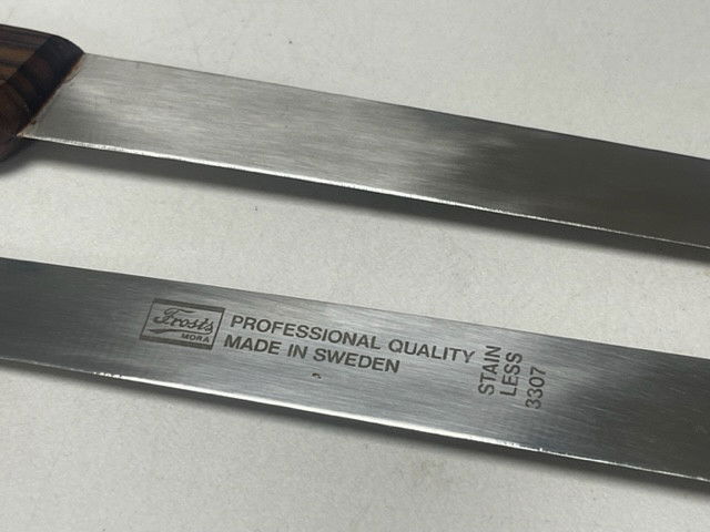 Frosts - Lax & skinkkniv med trähandtag 3307 Rostfritt stål