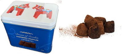 Dalapläd, Chokladtryfflar och Doftljus