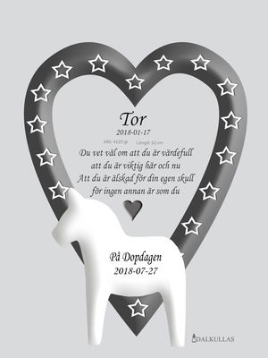 Taufbild - Dalapferd