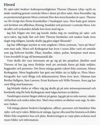 Bok - Minnenas Kyrkogata i Mora