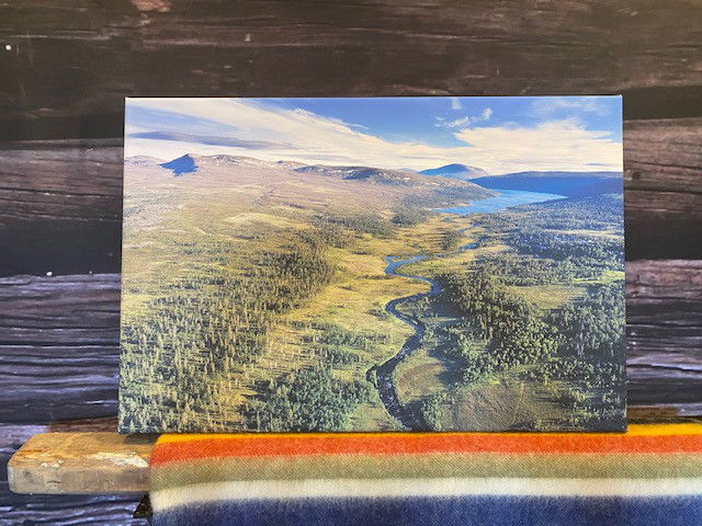 Canvastavla - Grövelsjön