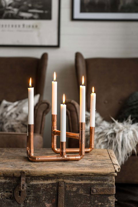 Ljusstake Sälen - 6 st ljus