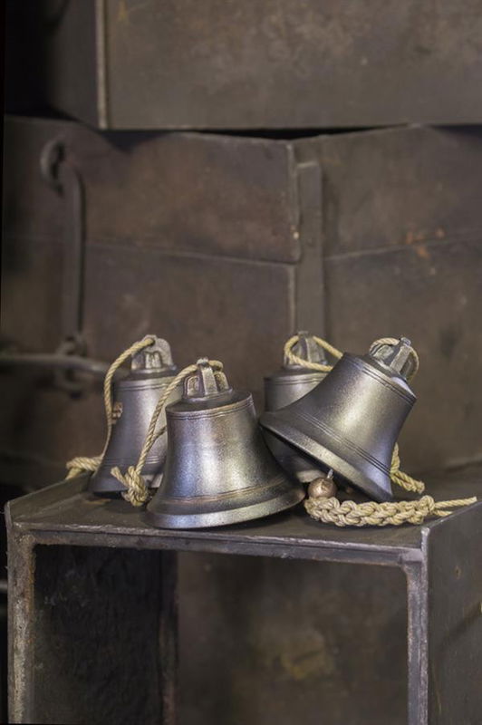 Skeppsklocka 100 mm blästrad