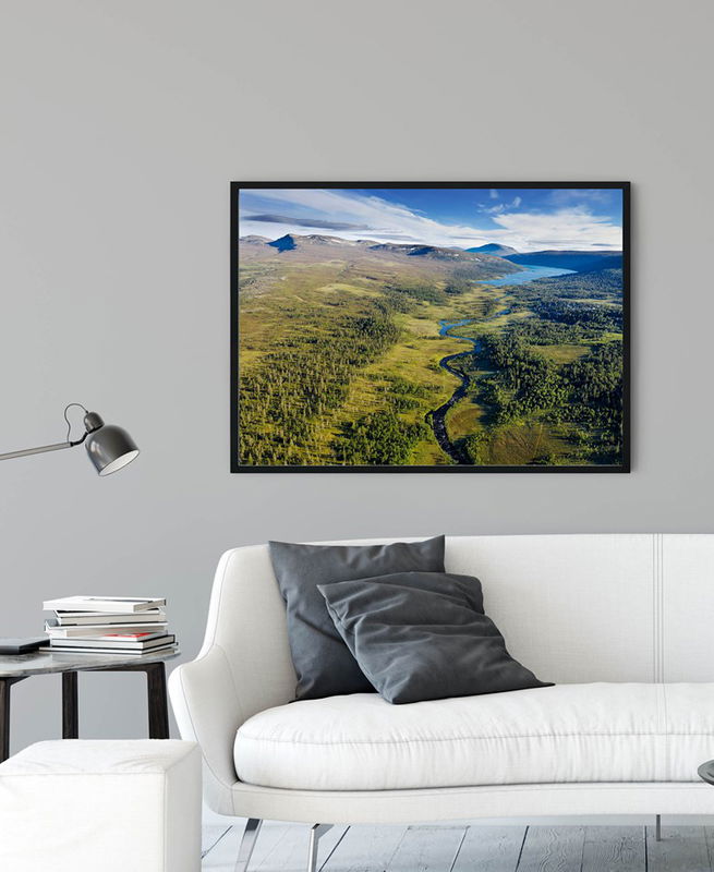 Canvastavla - Grövelsjön