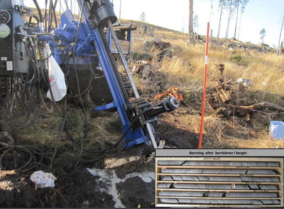 Ljusstake - Berget & Smeden 15, 20 och 25 cm