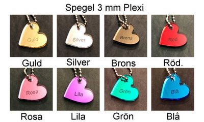 Halsband - med Dalahäst och stjärnor, modell Star