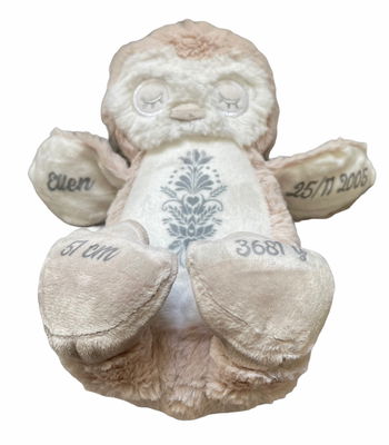 Gosedjur - Berguvsbebisen "Bubo" med eget tryck